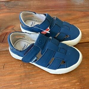 Pediped Mark Flex Sandals, Shadow Blue